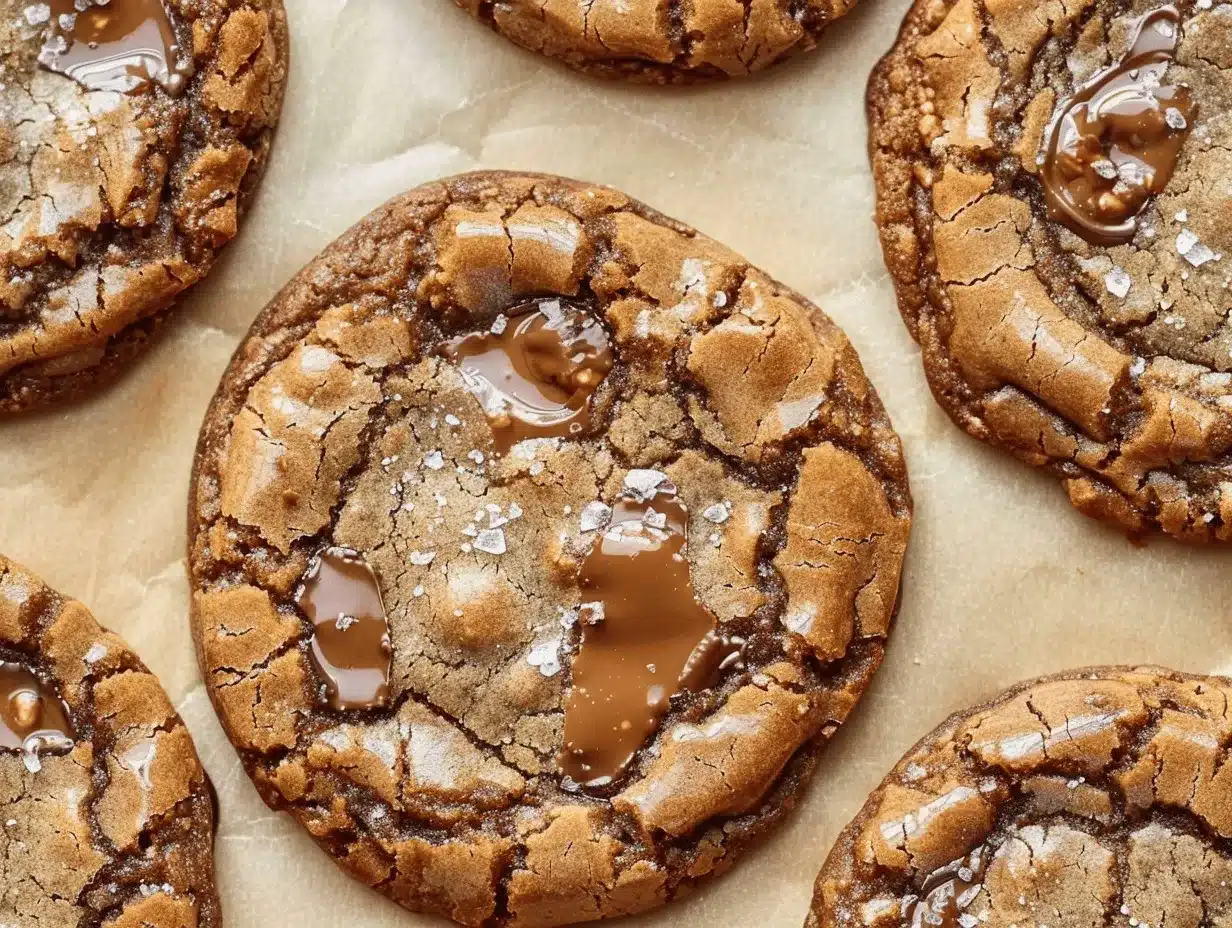 brown butter coffee toffee cookies preparation steps