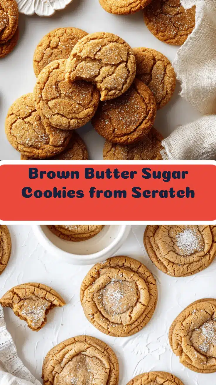 brown butter sugar cookies recipe