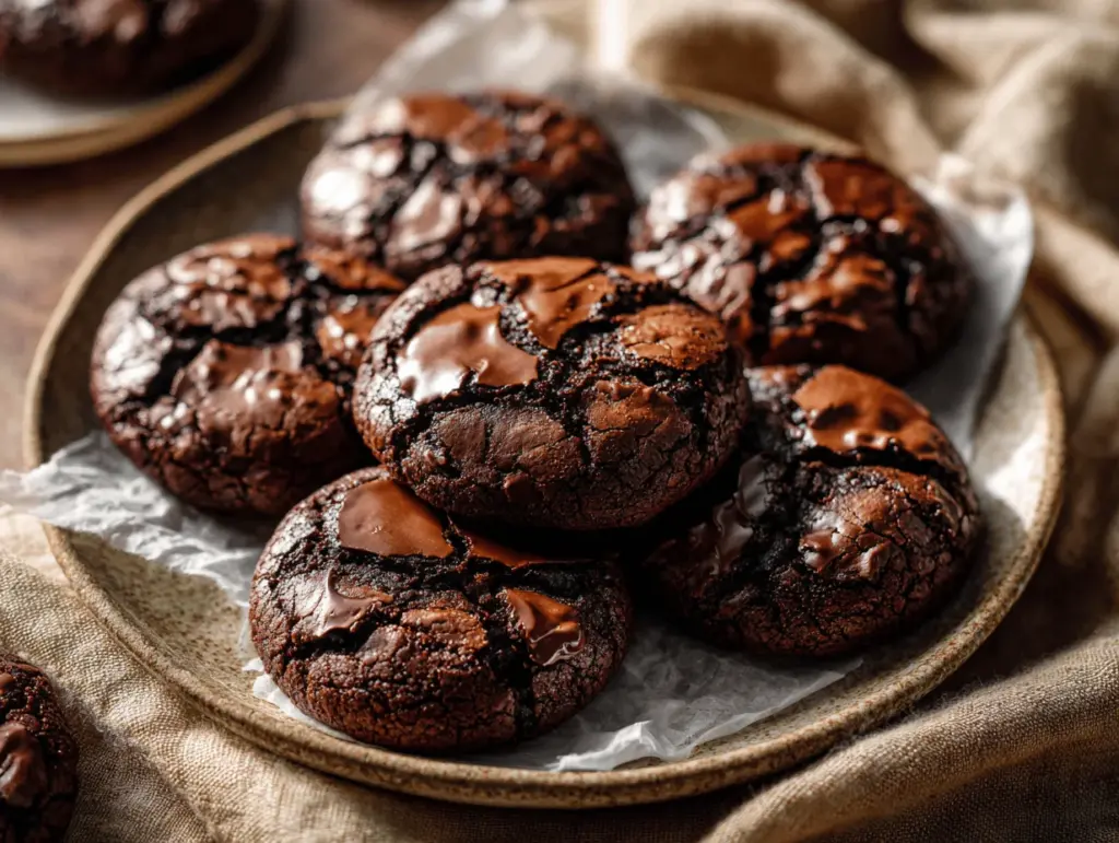 brownie mix cookies - featured image