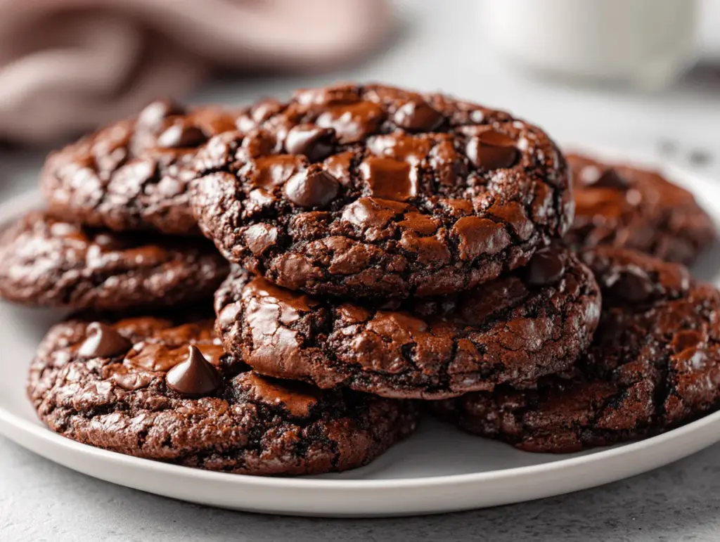brownie mix cookies - featured image