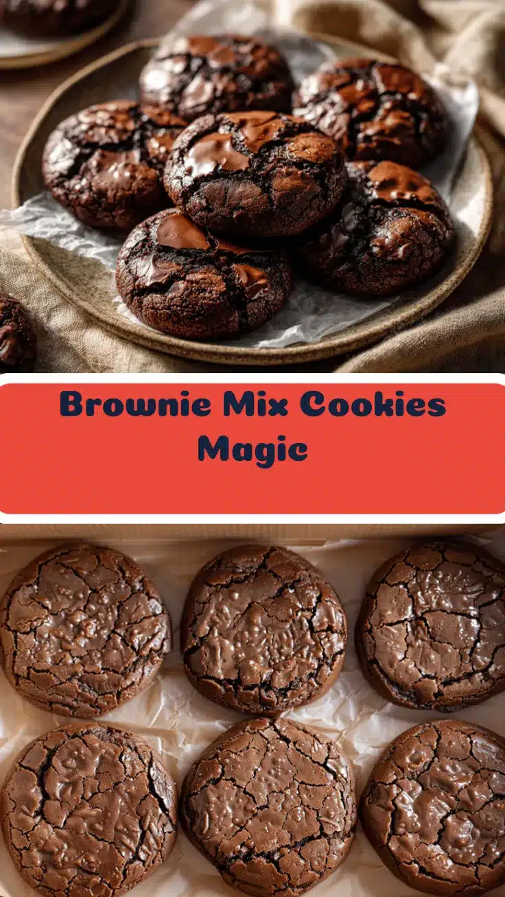 brownie mix cookies recipe