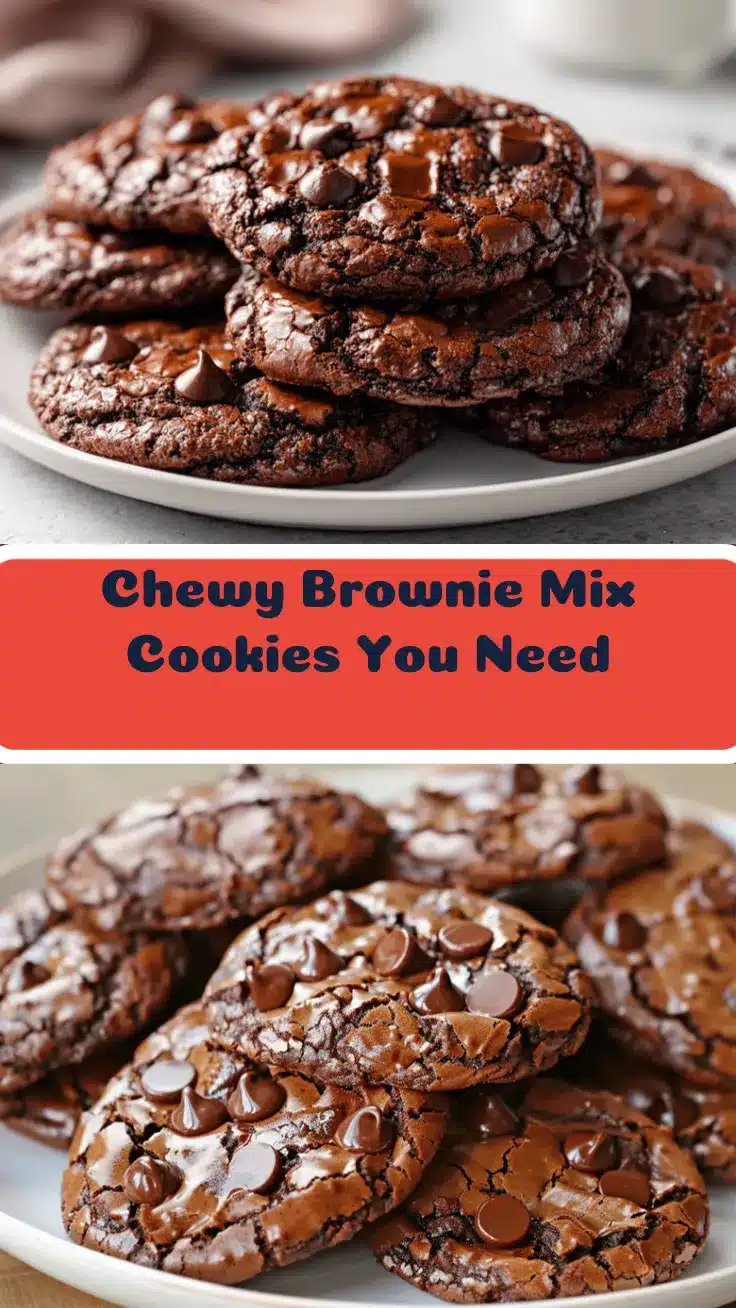 brownie mix cookies recipe