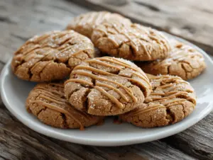 chewy maple brown sugar cookies - featured image