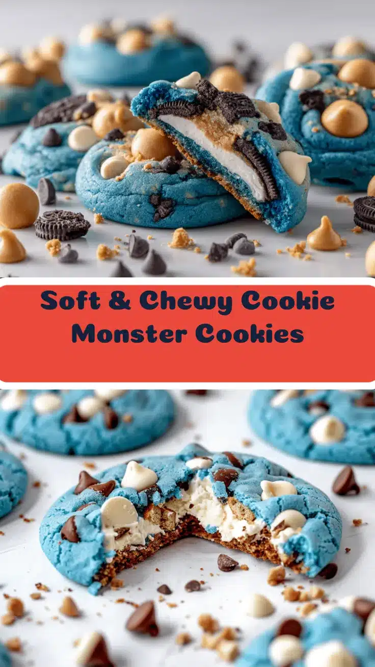 Cookie Monster cookies recipe