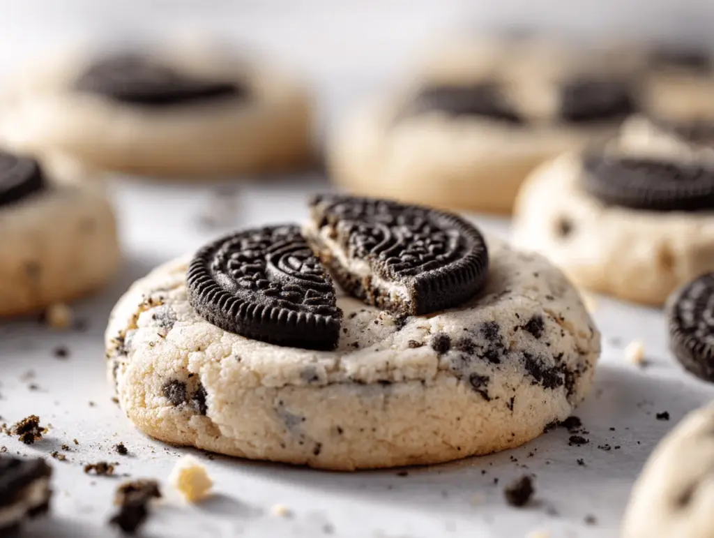 cookies and cream cookies - featured image