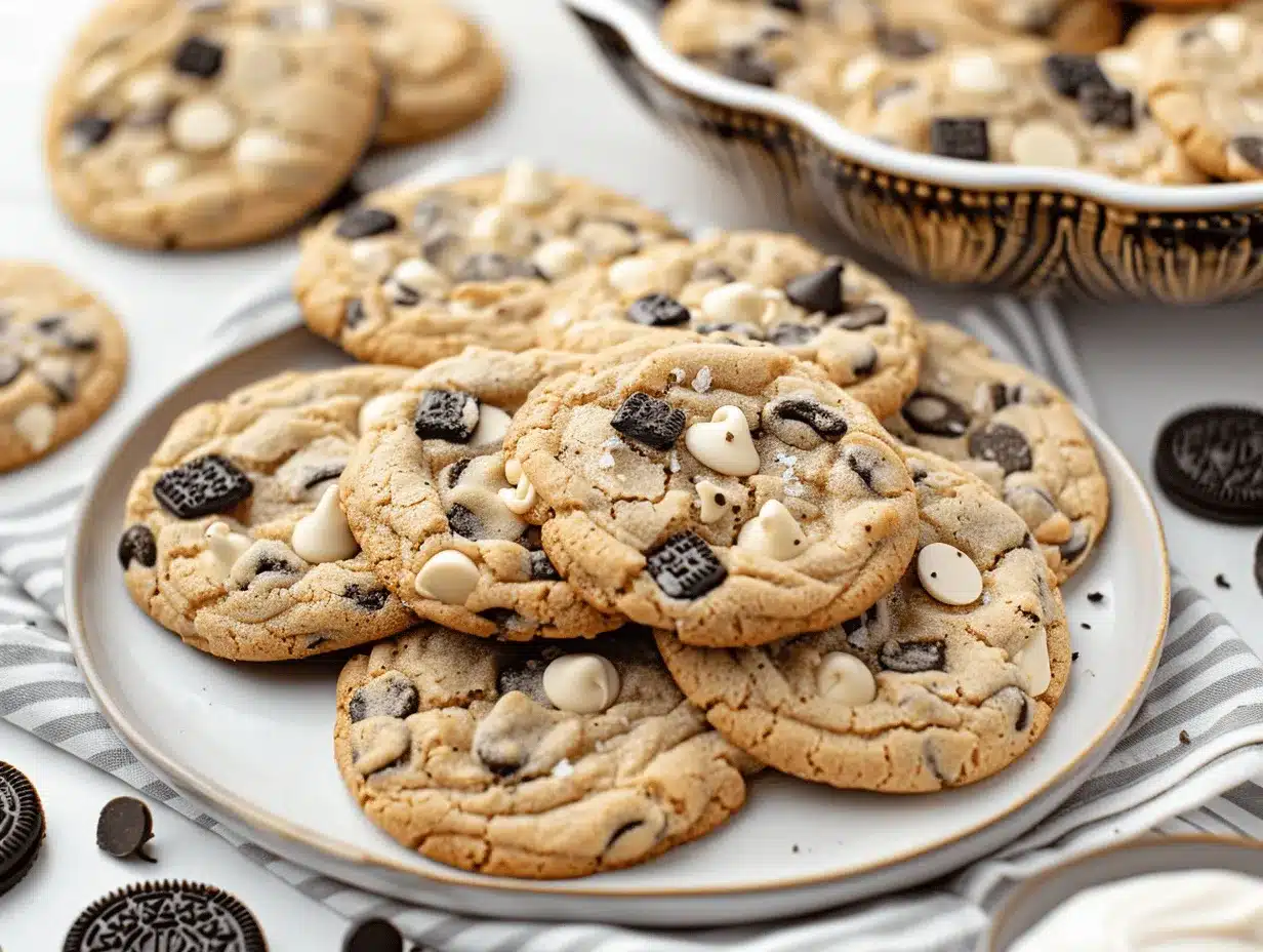 cookies and cream cookies preparation steps