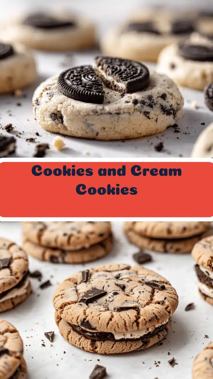 cookies and cream cookies recipe