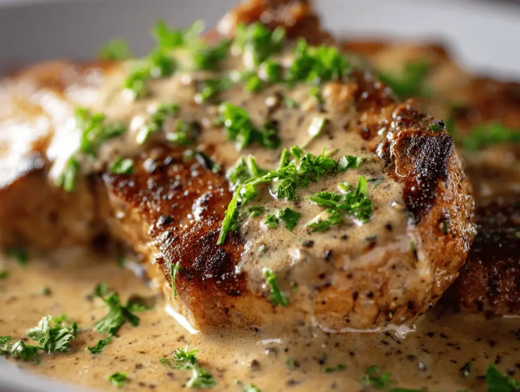 crock pot creamy ranch pork chops - featured image