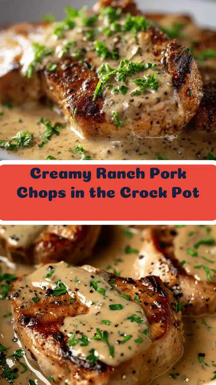 crock pot creamy ranch pork chops recipe