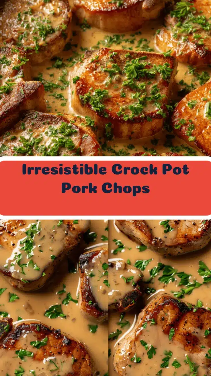 crock pot pork chops recipe