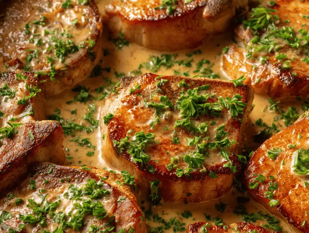 crock pot pork chops - featured image