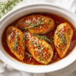 crockpot honey garlic chicken - featured image
