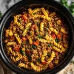 Crockpot Taco Pasta - featured image