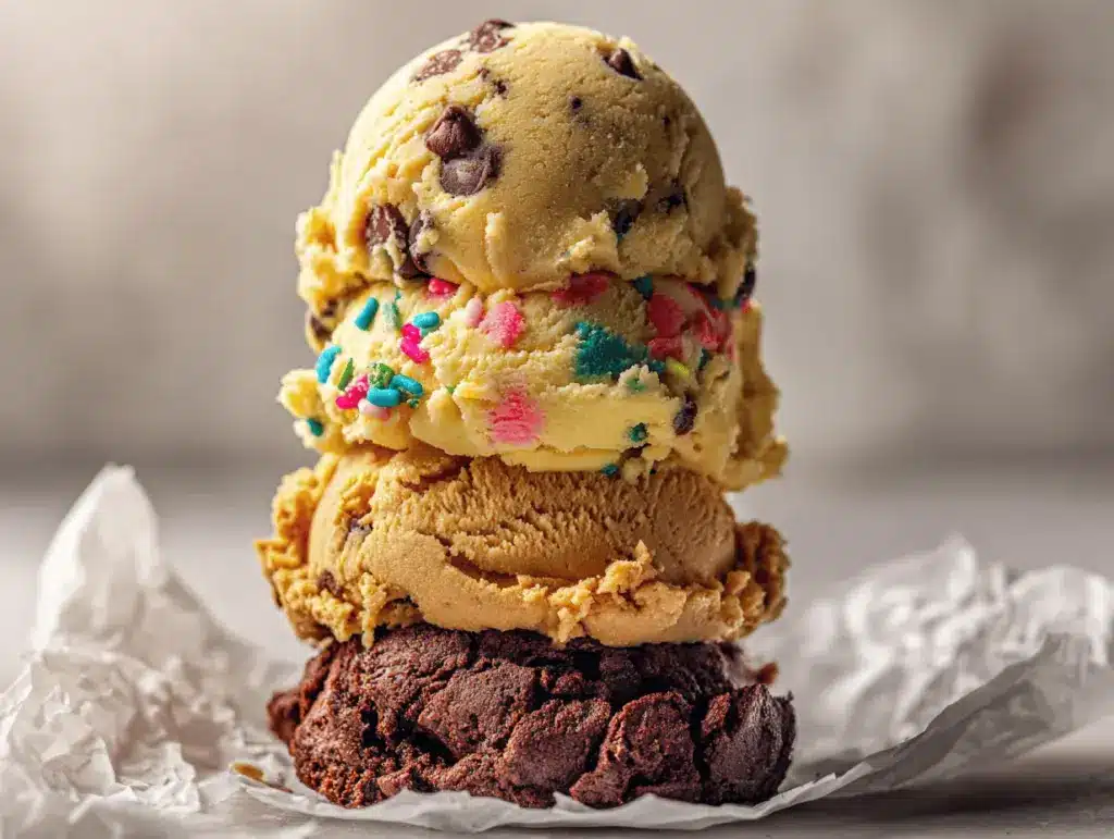 edible cookie dough sampler - featured image