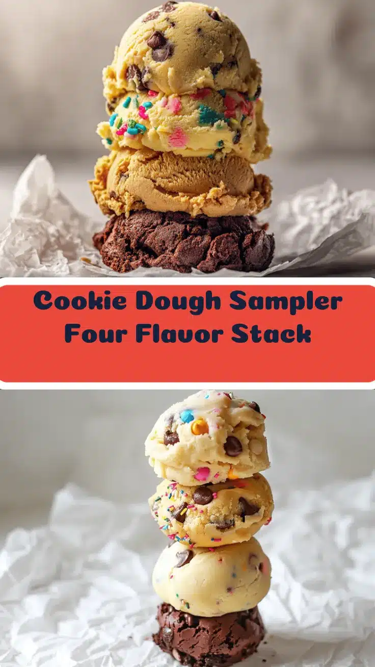 edible cookie dough sampler recipe