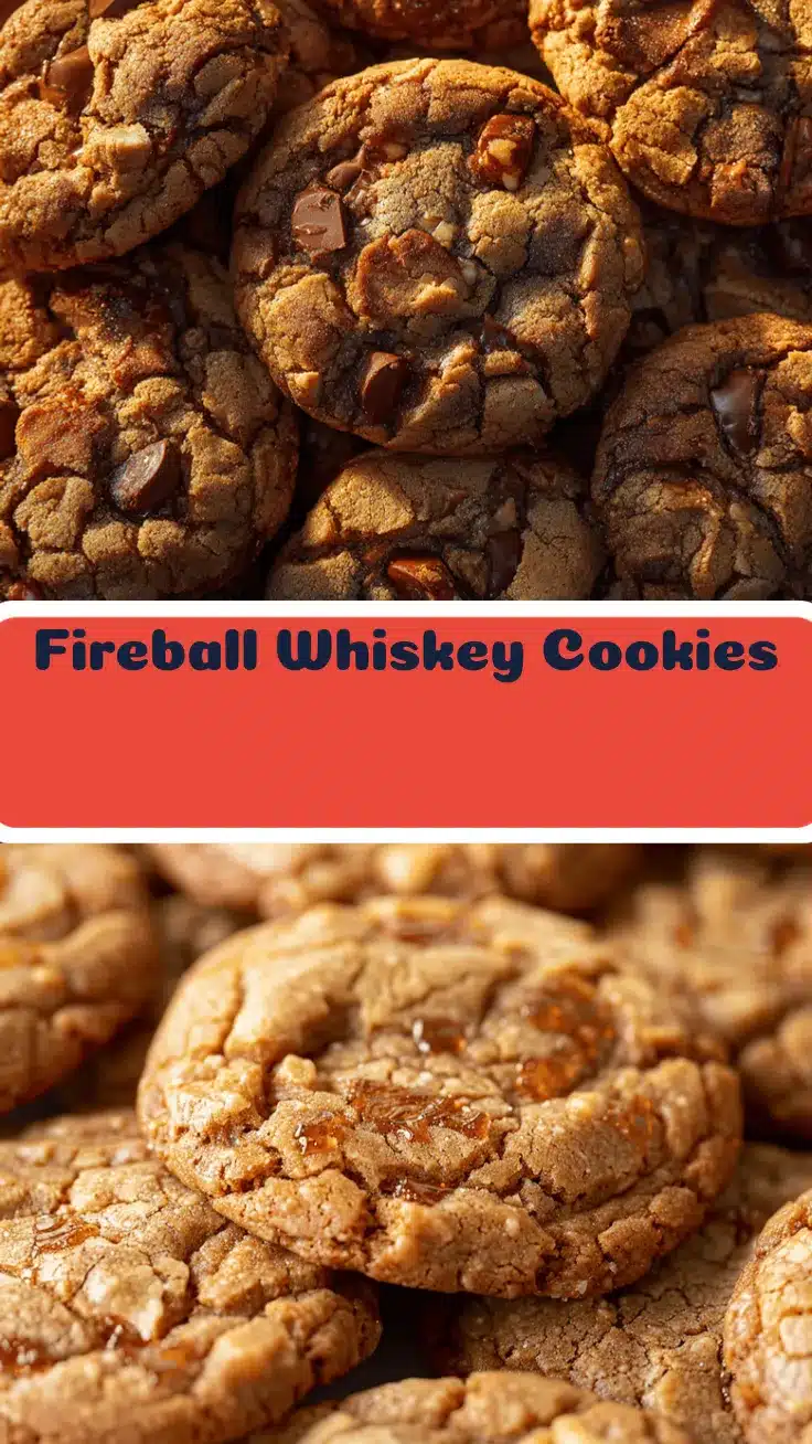 Fireball Whiskey Cookies recipe