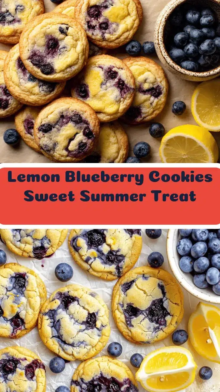 lemon blueberry cookies recipe