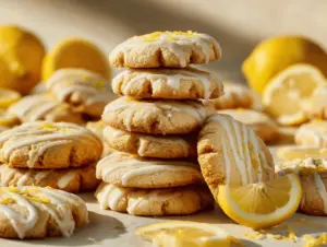 lemon sugar cookies - featured image