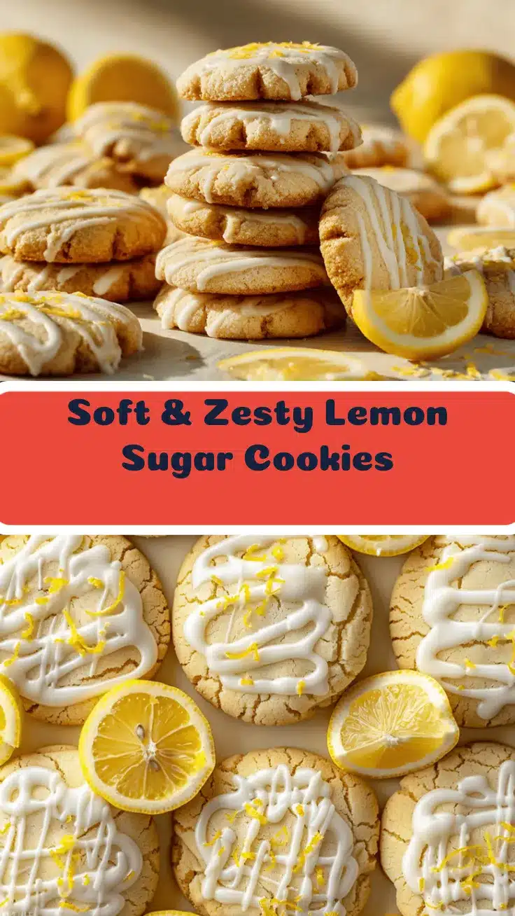 lemon sugar cookies recipe