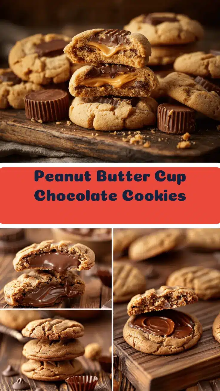 peanut butter cup cookies recipe
