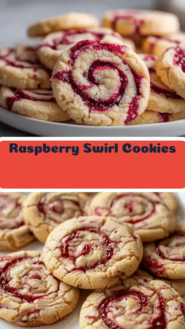 raspberry swirl cookies recipe