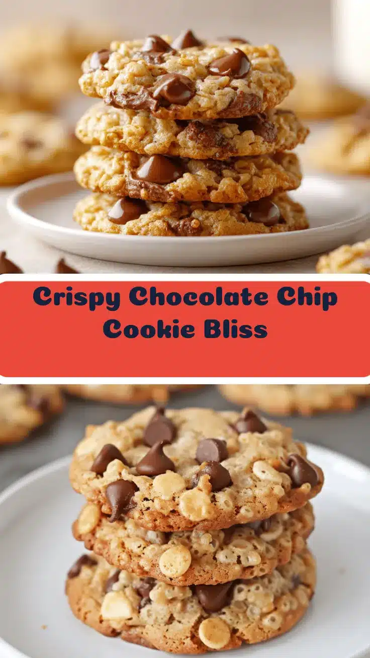 Rice Krispie chocolate chip cookies recipe