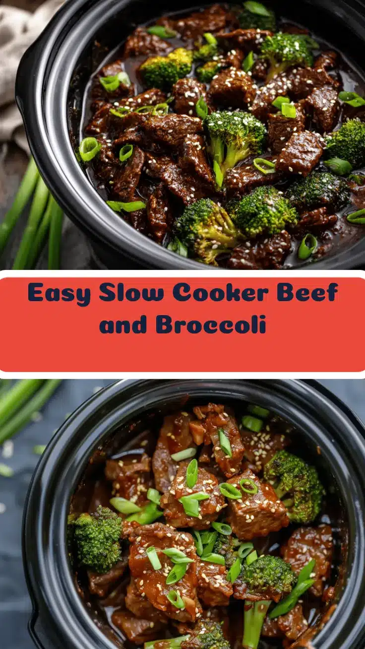 slow cooker beef and broccoli recipe