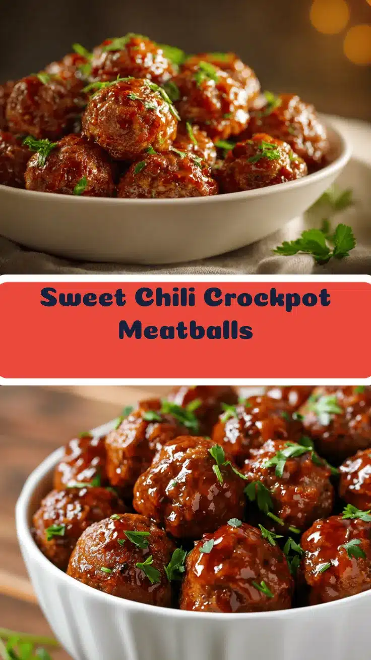 sweet chili meatballs crockpot recipe