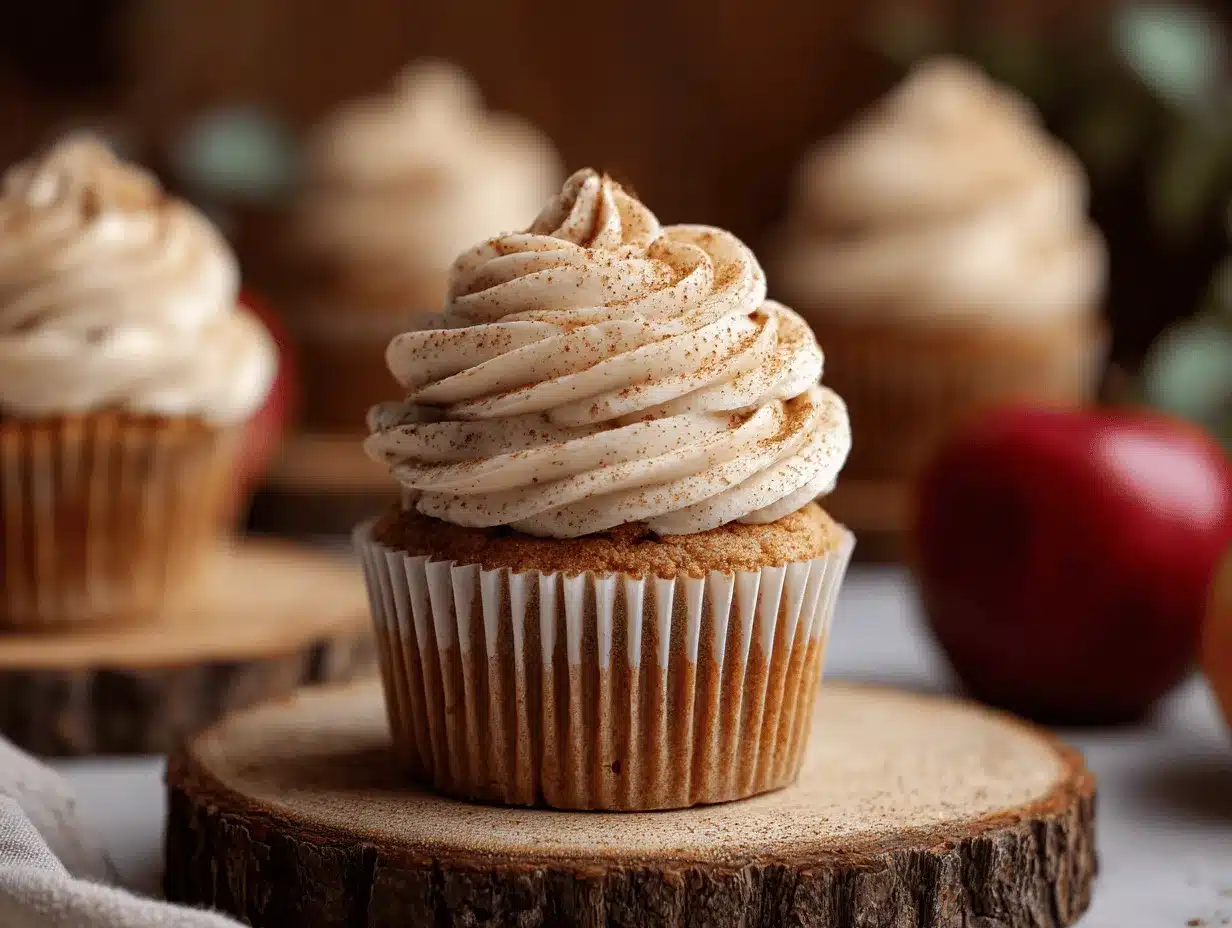 apple cider cupcakes preparation steps