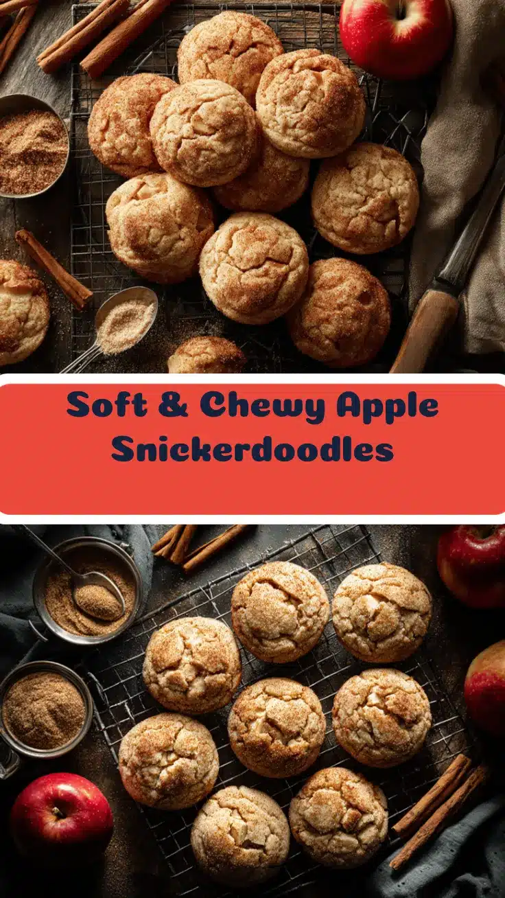 apple snickerdoodles recipe
