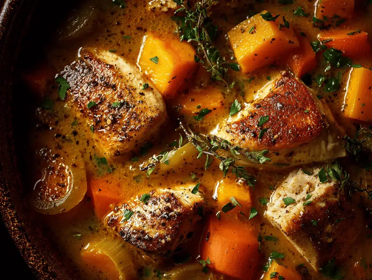autumn spiced chicken soup preparation steps