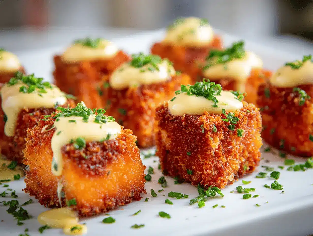 Bang Bang Salmon Bites preparation steps