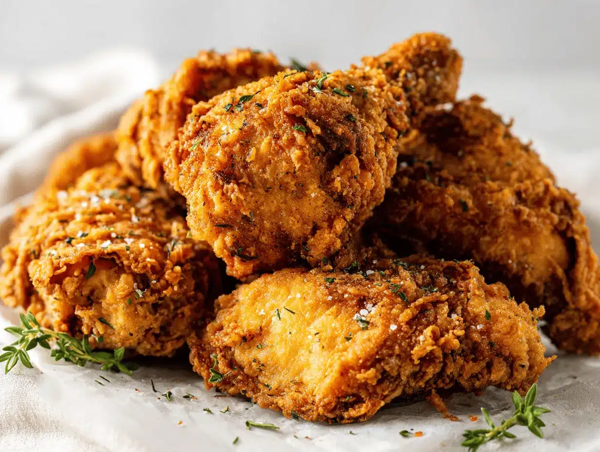 buttermilk herb fried chicken preparation steps