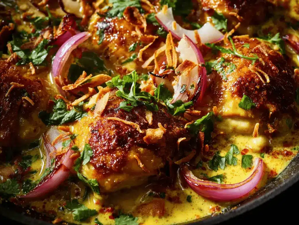 coconut curry butter chicken - featured image