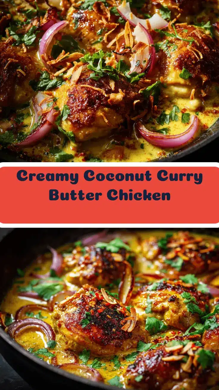 coconut curry butter chicken recipe