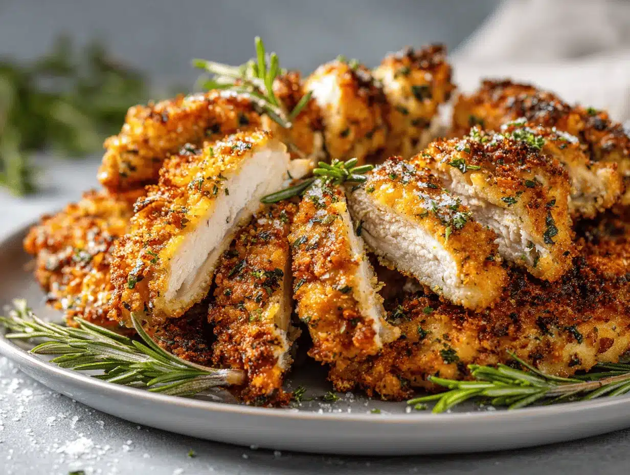 crispy air fryer chicken preparation steps