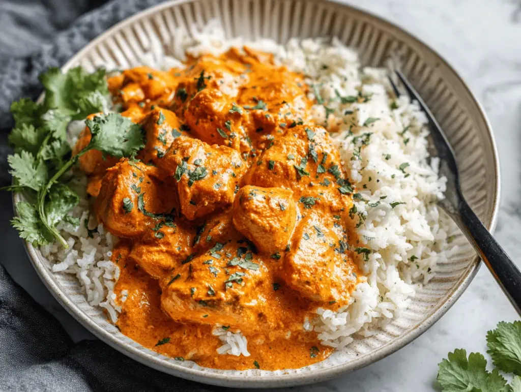 crockpot butter chicken - featured image