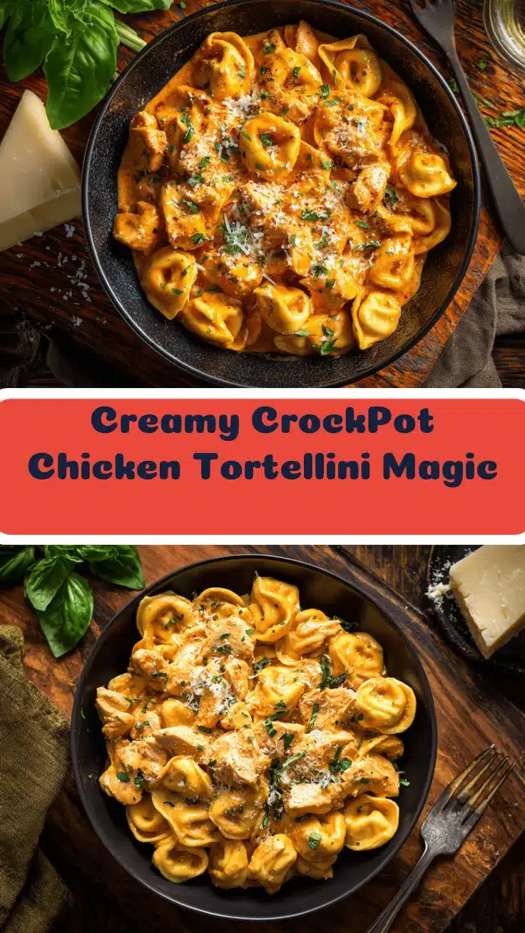 CrockPot chicken tortellini recipe