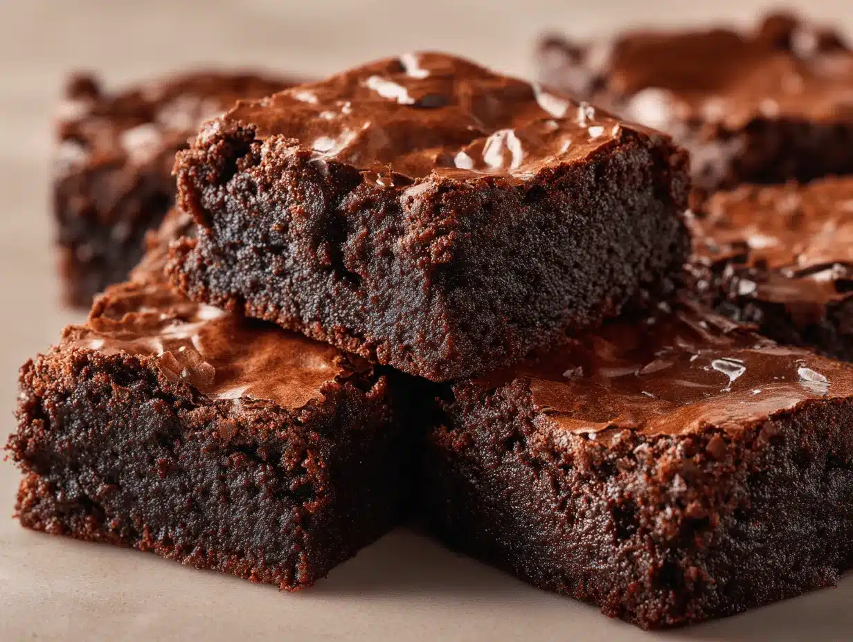 fudge chocolate brownies preparation steps