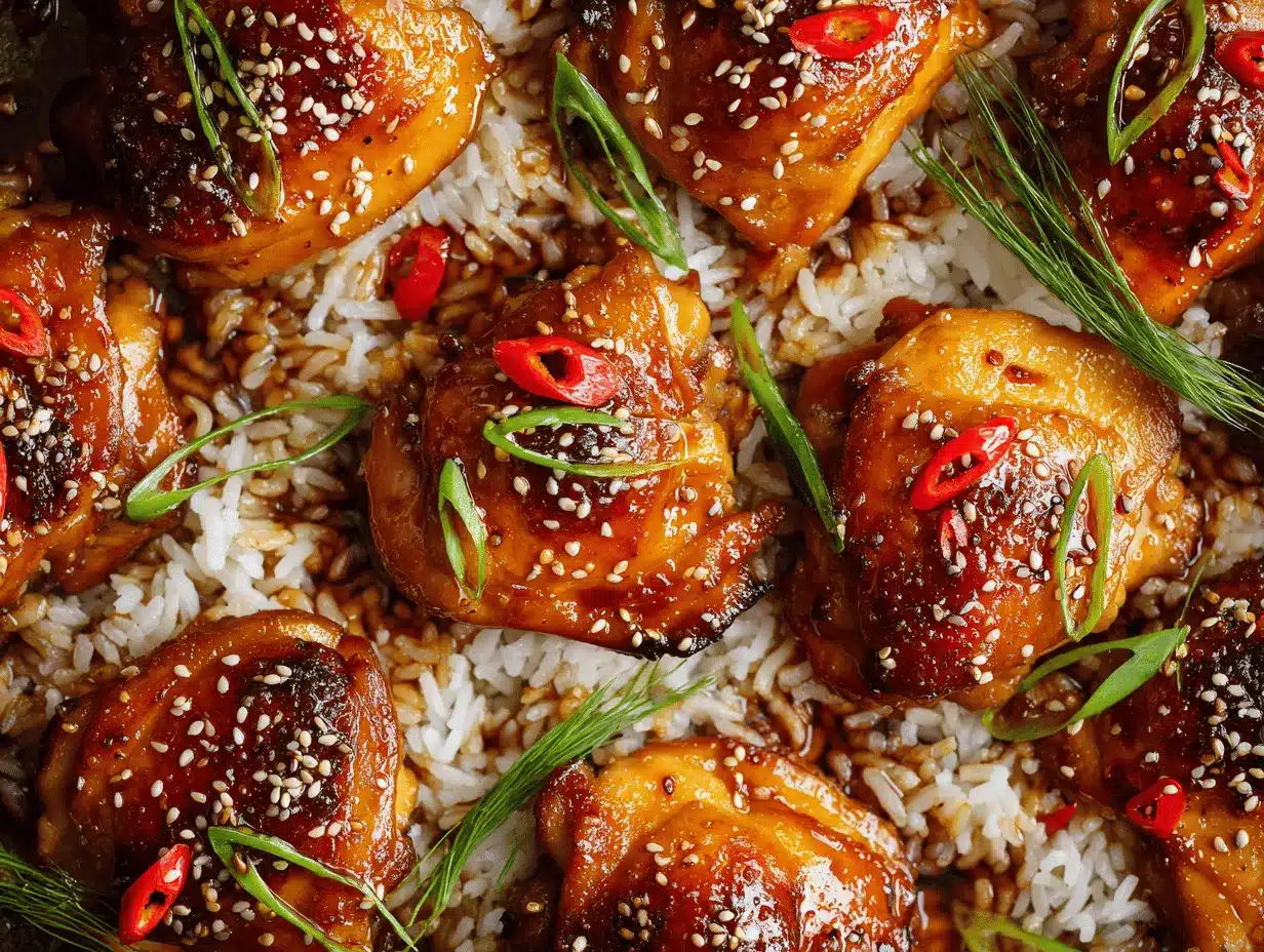 ginger soy glazed chicken preparation steps