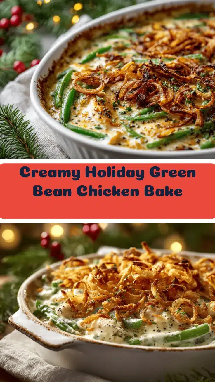 green bean chicken casserole recipe