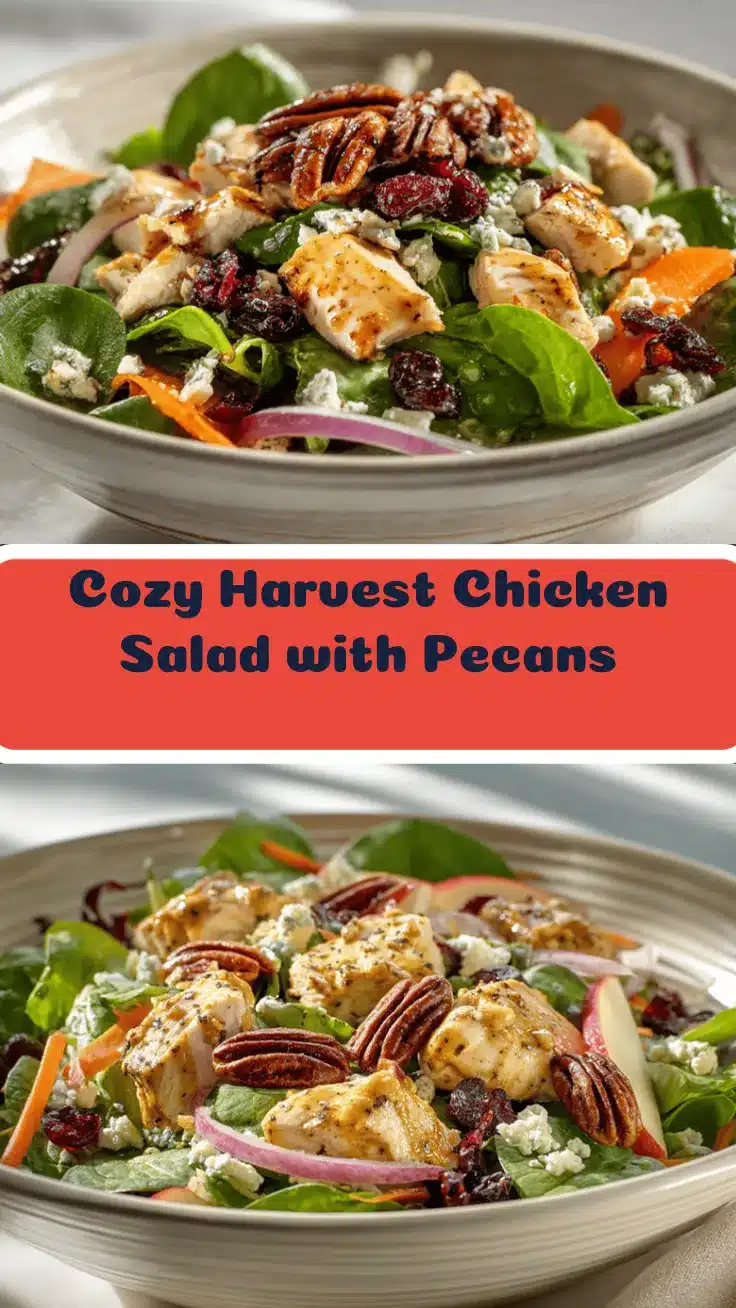 harvest chicken salad with pecans recipe