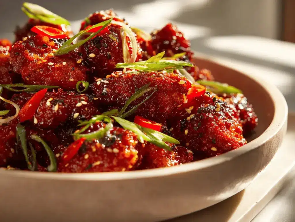 Korean Gochujang Chicken Bites - featured image
