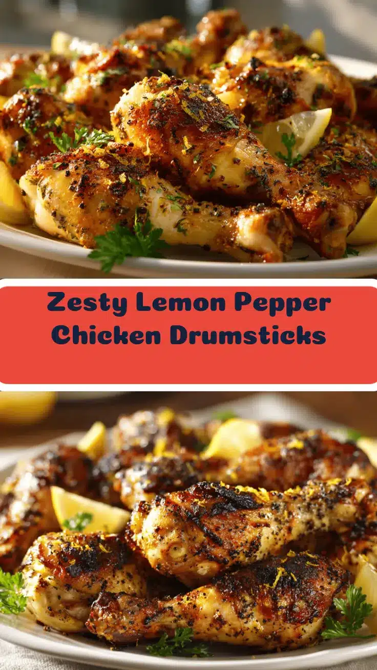 lemon pepper chicken drumsticks recipe