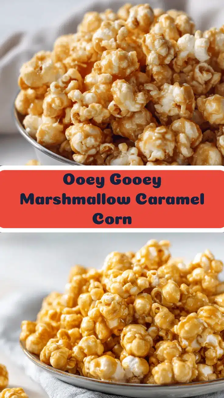 marshmallow caramel corn recipe