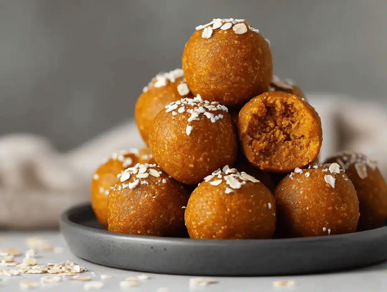 pumpkin protein balls preparation steps