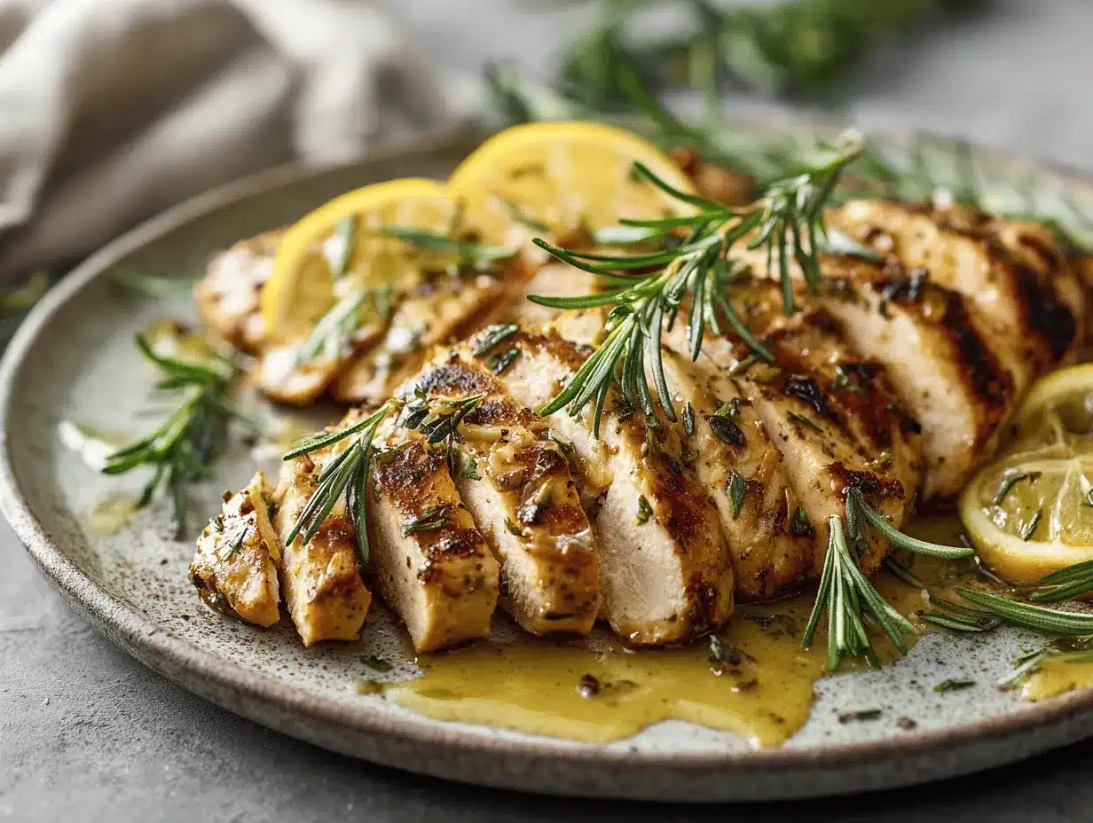 rosemary lemon chicken marinade preparation steps