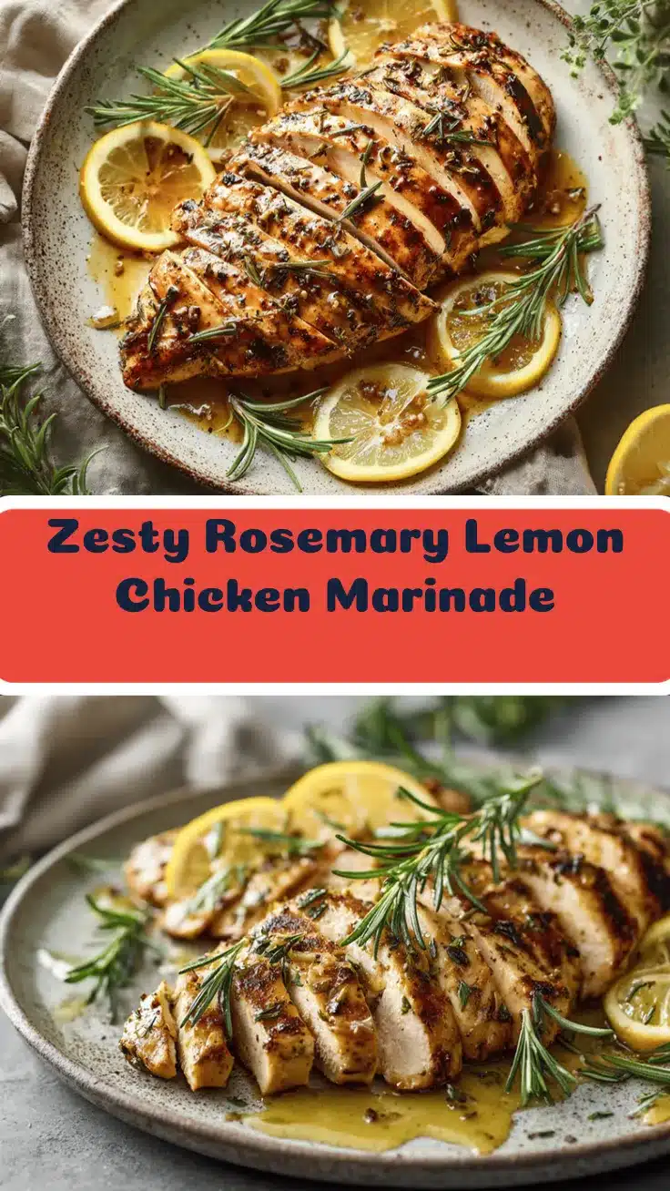 rosemary lemon chicken marinade recipe
