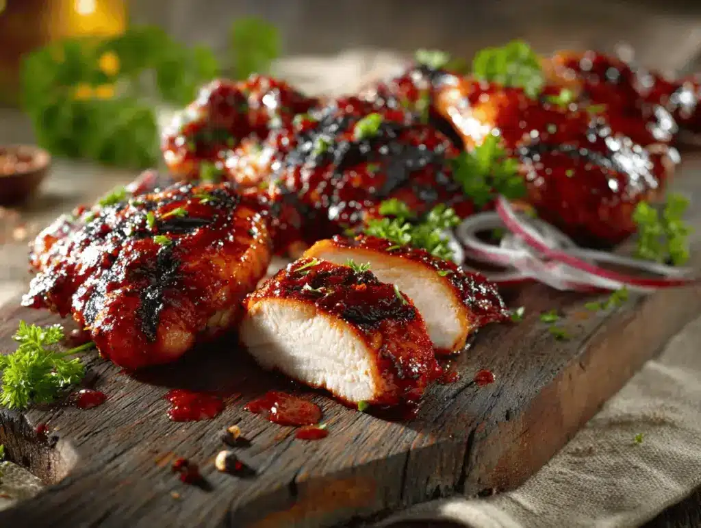 smoky paprika BBQ chicken - featured image