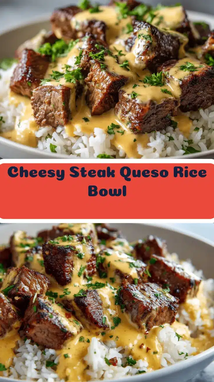 steak queso rice recipe